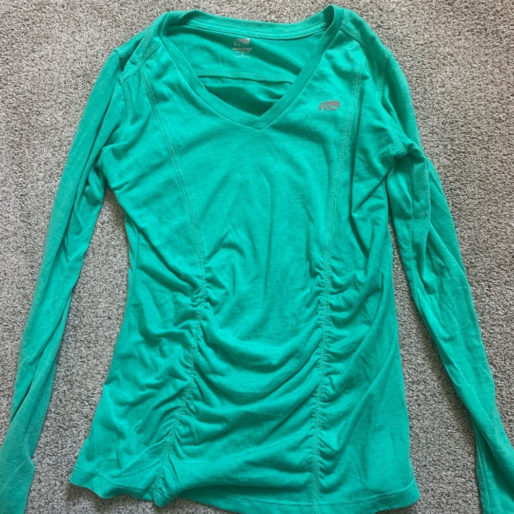 Turquoise marika shirt